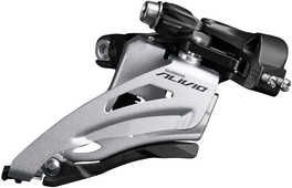 Framväxel Shimano Alivio FD-M4020-M-B, 2 växlar, mid clamp, front pull