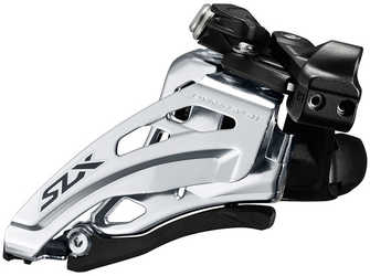 Framväxel Shimano SLX FD-M7020, 2 växlar, low clamp, front pull från Shimano