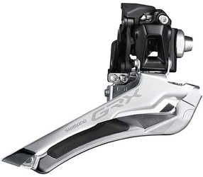 Framväxel Shimano GRX FD-RX400, 2 växlar, ramfäste, bottom pull från Shimano