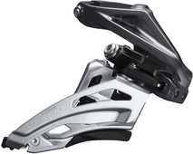 Framväxel Shimano Deore FD-M6020-H, 2 växlar, high clamp, front pull