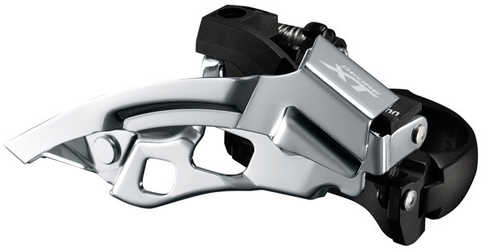 Framväxel Shimano XT FD-T8000-L-3, 3 växlar, low clamp, dual pull från Shimano