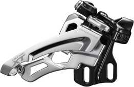 Framväxel Shimano XT FD-M8000-H, 3 växlar, high clamp, front pull