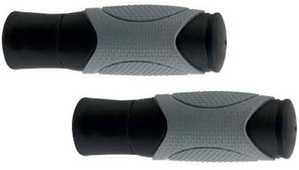 Handtag Cavo Komfort 125 mm svart/grå