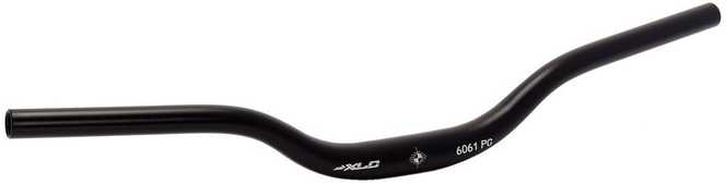 Styre XLC HB-M04 Risebar 31.8 mm 630 mm mattsvart