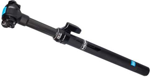 Justerbar sadelstolpe Pro Koryak Dropper 70 mm justermån 27.2 x 400 mm svart från Pro