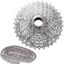 Kassett + kedja SRAM PG-950/PC-951 9 växlar 11-32T från SRAM