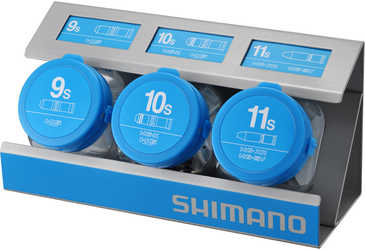 Kedjenit Shimano inkl. hållare 9/10/11 växlar 300-pack från Shimano