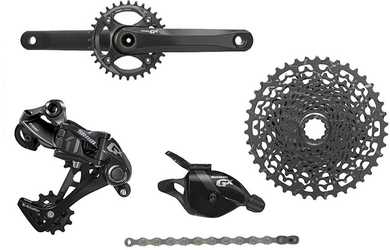 Komponentgrupp SRAM GX 1 x 11 växlar BB30 175 mm 32T 10-42T från SRAM