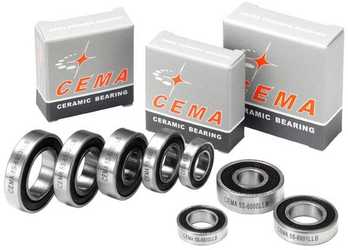 Kullager Cema Bearing 6903 keramiskt 17 x 30 x 7 mm från Cema Bearing