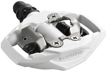Pedaler Shimano PD-M530 vit inkl. pedalklossar från Shimano