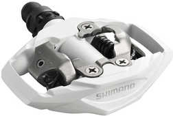 Pedaler Shimano PD-M530 vit inkl. pedalklossar