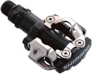 Pedaler Shimano PD-M520 svart inkl. pedalklossar från Shimano