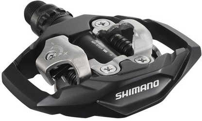 Pedaler Shimano PD-M530 svart inkl. pedalklossar från Shimano