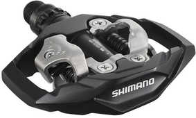 Pedaler Shimano PD-M530 svart inkl. pedalklossar