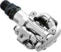 Pedaler Shimano PD-M520 silver inkl. pedalklossar