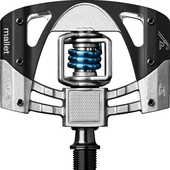 Pedaler Crankbrothers Mallet 3 grå/svart/blå inkl. pedalklossar