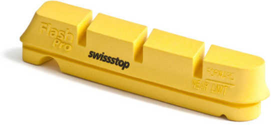 Bromsbelägg Swissstop Flashpro Yellow King för kolfiberfälg 2 par från SwissStop