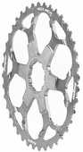 Bakdrev Hope T-Rex Ratio Expander Sprocket för Shimano silver