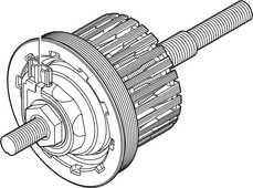 Navinsats Shimano DH-2R35-E 140 mm 2.4 W mutter