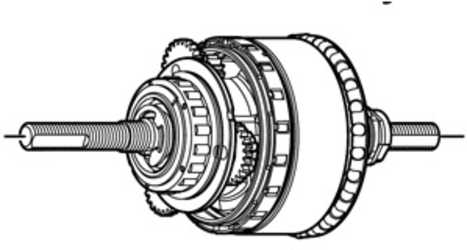 Navinsats Shimano SG-8R31/30 184 mm från Shimano