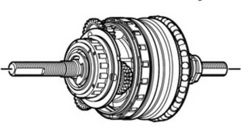 Navinsats Shimano SG-8R36/35 från Shimano