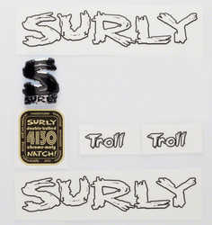 Surly Ramdekaler Troll vit från Surly