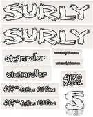 Surly Ramdekaler Steamroller vit