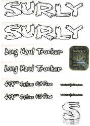 Surly Ramdekaler Long Haul Trucker vit från Surly