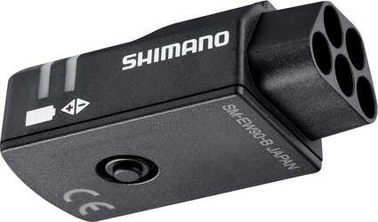 Kopplingsbox Shimano Di2 SM-EW90-B styre 5 portar från Shimano