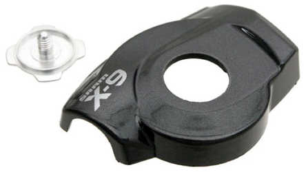 Täcklock SRAM X9 trigger växelreglage väster 2 växlar svart/grå från SRAM