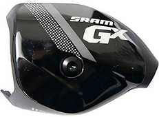 Täcklock SRAM GX trigger växelreglage vänster 2 x 10 växlar svart/röd