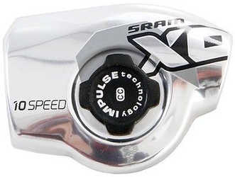 Täcklock SRAM X0 trigger växelreglage 2011-2012 höger 10 växlar silver från SRAM