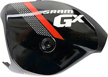 Täcklock SRAM GX trigger växelreglage vänster 2 x 11 växlar svart/röd från SRAM