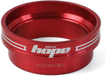 Styrlagerkopp Hope Conventional 6 övre 49 mm röd från Hope