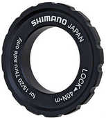 Låsring centerlock Shimano XTR för 15 & 20 mm framnav svart