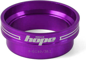 Styrlagerkopp Hope Conventional 6 övre 49 mm lila från Hope