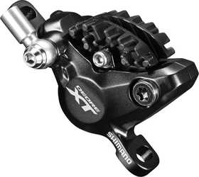 Skivbromsok Shimano XT BR-M8000 svart resinbelägg från Shimano