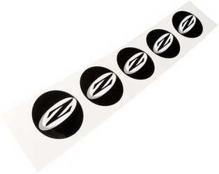 Täckdekal Zipp Z-Logo för ventilhålet på disc-hjul 5-pack från Zipp