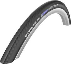 Rullstolsdäck Schwalbe Rightrun K-Guard Black N Roll 25-489 (22 x 1.00") svart från Schwalbe