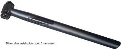 Sadelstolpe Pro Vibe DI2 20 mm offset 27.2 x 400 mm svart