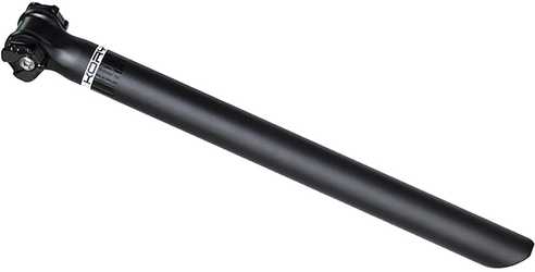 Sadelstolpe Pro Koryak 0 mm offset 27.2 x 400 mm svart från Pro