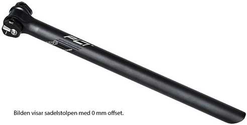 Sadelstolpe Pro PLT 20 mm offset 31.6 x 400 mm svart från Pro