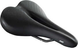 Sadel Bontrager Sport dam svart