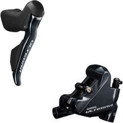 Skivbroms Shimano Ultegra Di2 ST-R8070-R/BR-R8070-R bak svart från Shimano