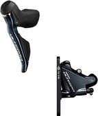 Skivbroms Shimano Ultegra Di2 ST-R8070-L/BR-R8070-F fram svat