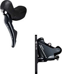 Skivbroms Shimano Ultegra ST-R8020-L /BR-R8070-F fram svart från Shimano