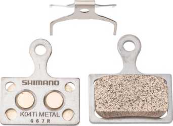 Bromsbelägg Shimano K04Ti metallic 1 par från Shimano