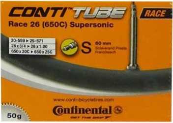 Slang Continental Race 26 [650C] Supersonic 20/25-571/599 racerventil 60 mm från Continental