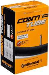 Slang Continental Compact 20 Wide 50/62-406/451 standardventil 40 mm från Continental
