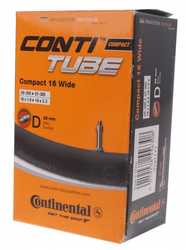 Slang Continental Compact 16 Wide 50/62-305 standardventil 26 mm från Continental